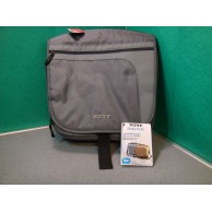 'Designer' Laptop Messenger Bag 15.4"/15.6" Laptop Smart Grey Port Designs 'Brighton'